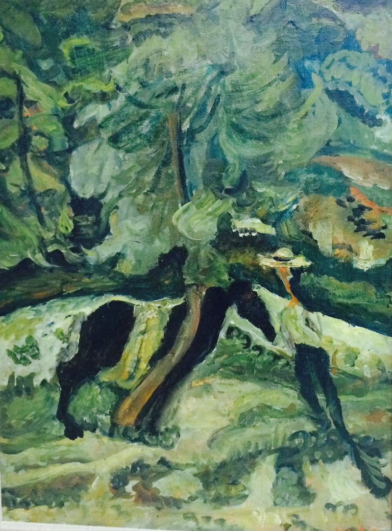 Mann mit Pferd - Chaim Soutine