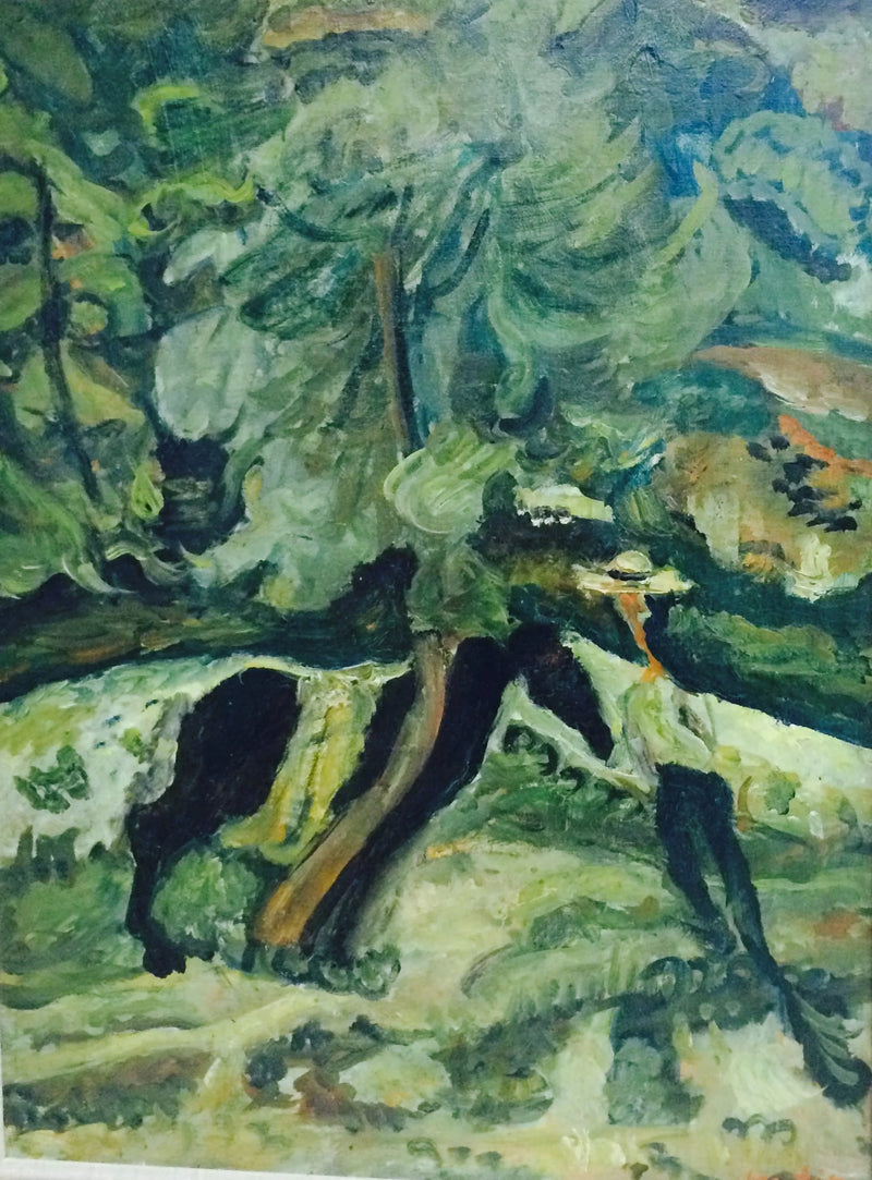 Mann mit Pferd - Chaim Soutine