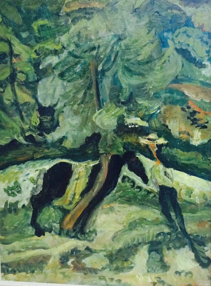 Mann mit Pferd - Chaim Soutine
