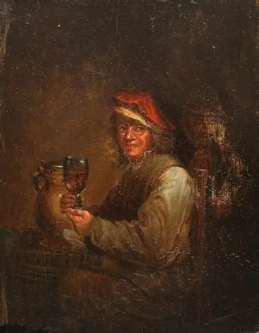 Mann trinkend - David Teniers der Jüngere