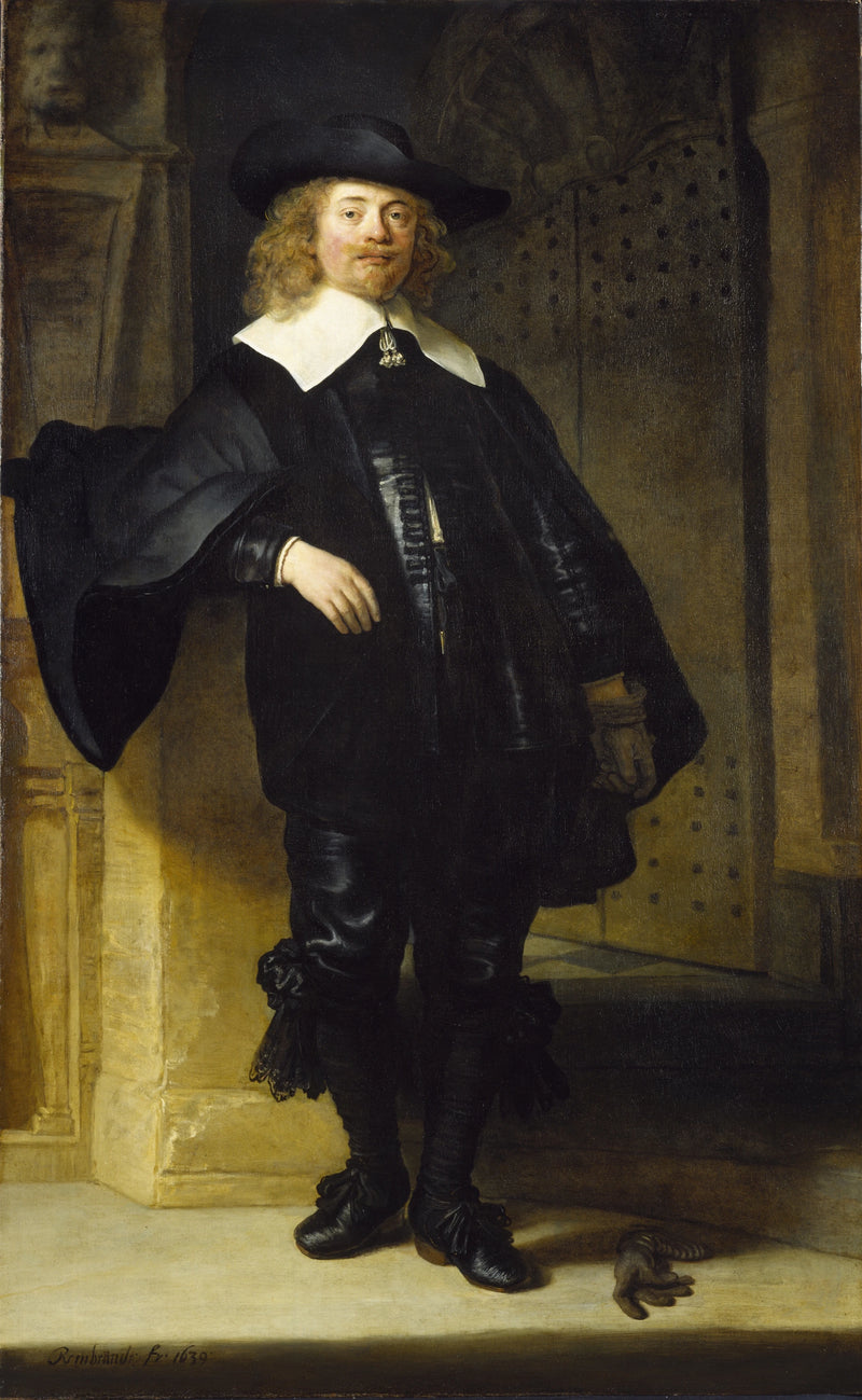 Porträt eines stehenden Mannes, vielleicht Andries de Graeff - Rembrandt