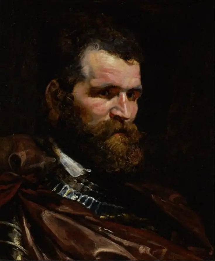 Mann in Rüstung - Peter Paul Rubens