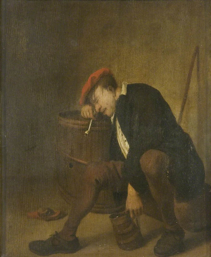 Homme endormi - Jan Steen