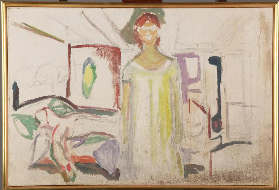 Mann und Frau - Edvard Munch