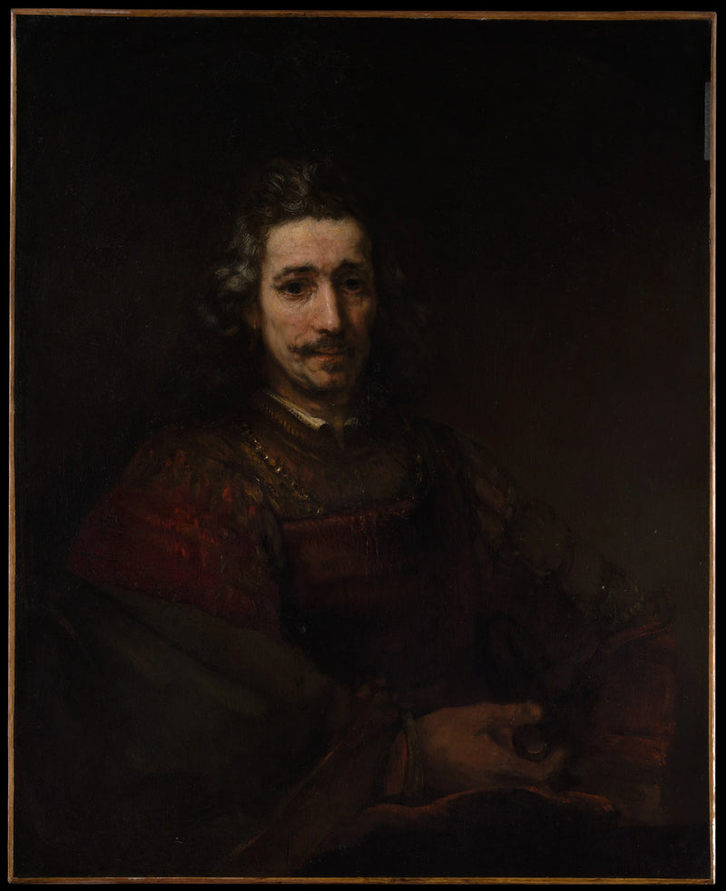 Der Mann mit der Lupe - Rembrandt