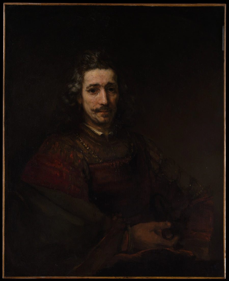 Der Mann mit der Lupe - Rembrandt