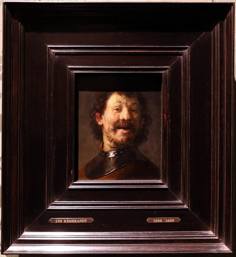 Lachender Mann - Rembrandt
