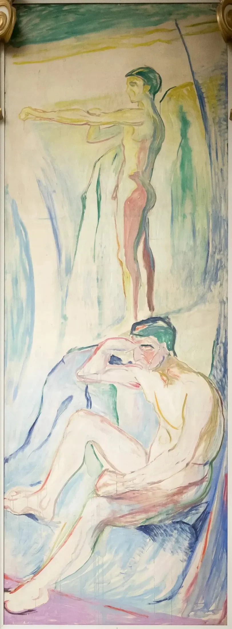 Männer, die der Sonne zugewandt sind - Edvard Munch
