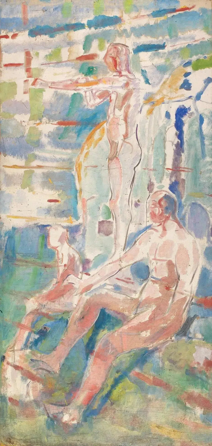 Männer, die der Sonne zugewandt sind - Edvard Munch