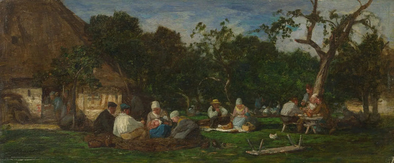Honfleur: Der Bauernhof Saint-Siméon - Eugène Boudin
