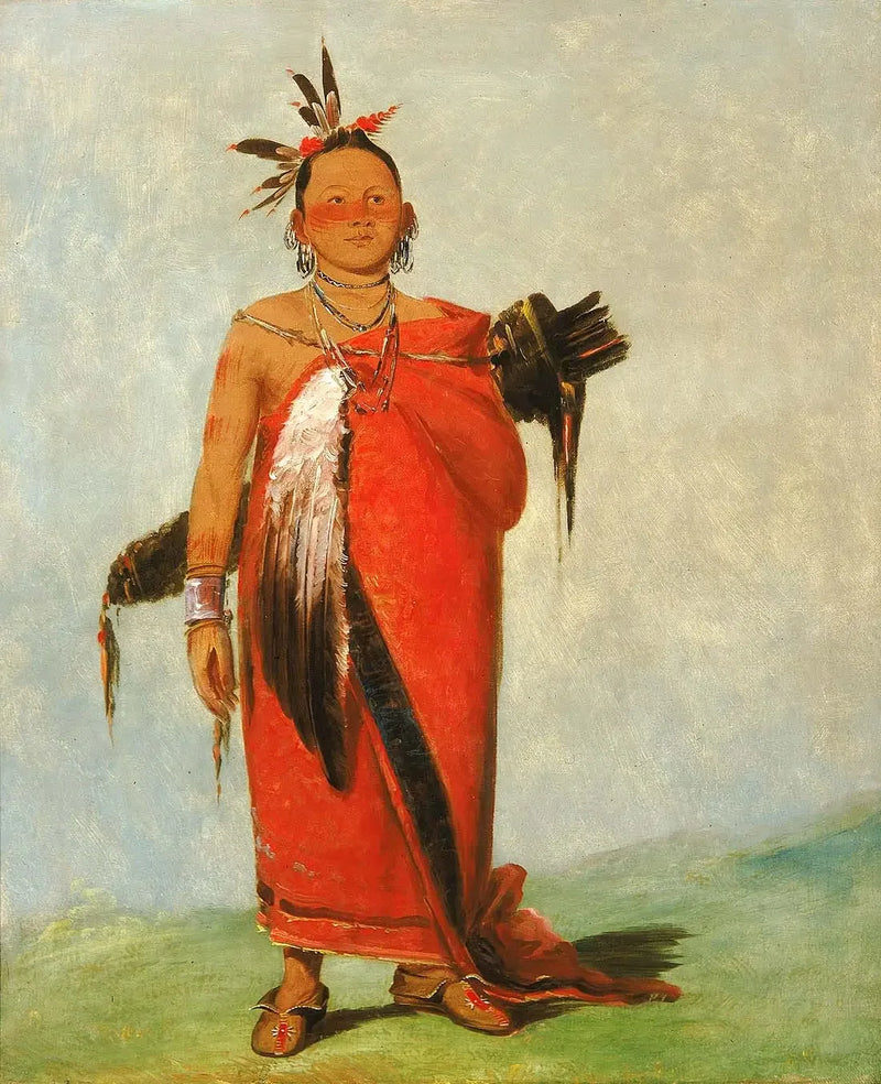 Hongs-káy-dee, Großer Chef, Sohn des Rauchs - George Catlin