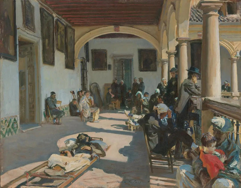 Krankenhaus von Granada - John Singer Sargent