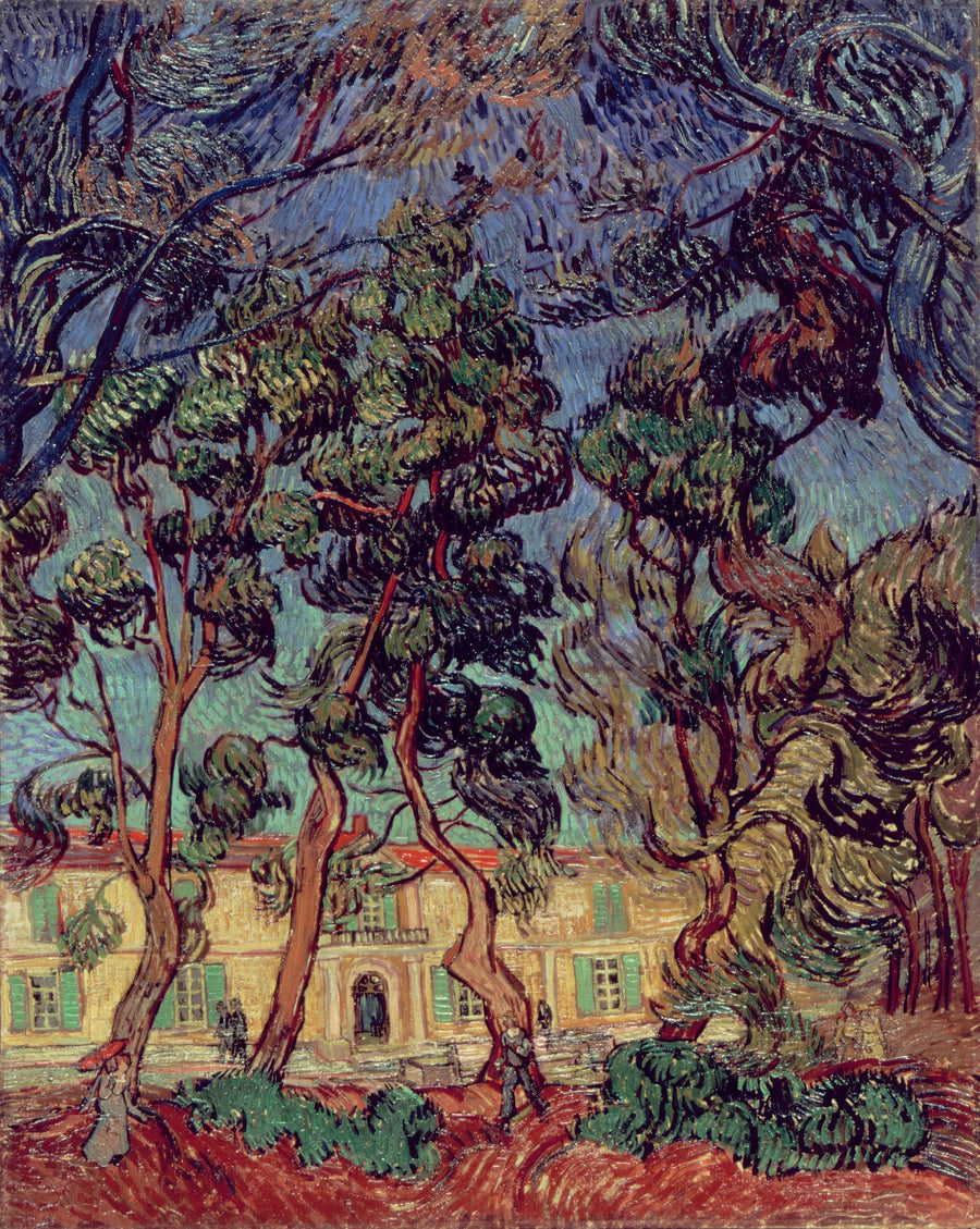 Bäume im Garten des Krankenhauses Saint-Paul - Vincent van Gogh