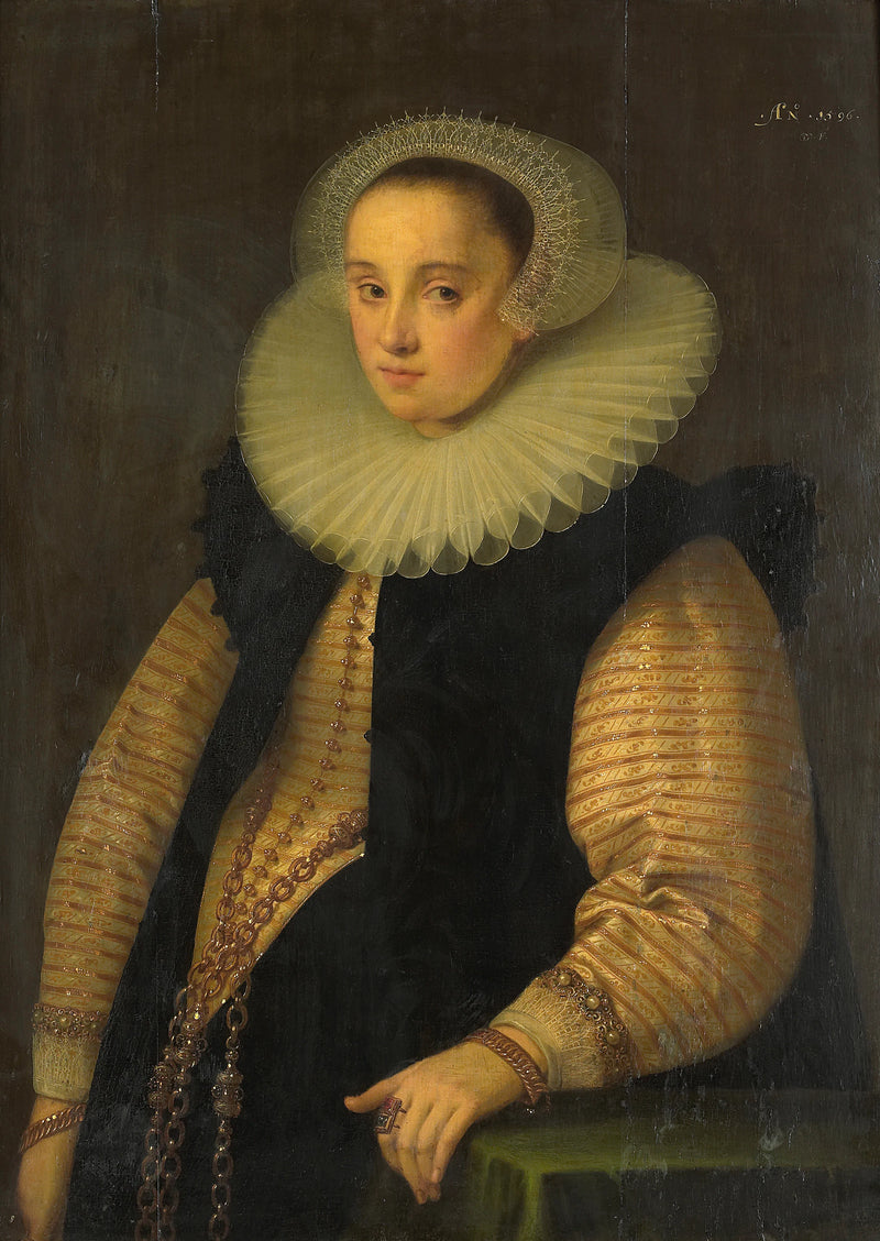 Hortensia del Prado (décédée en 1627). Épouse de Jean Fourmenois - Gortzius Geldorp