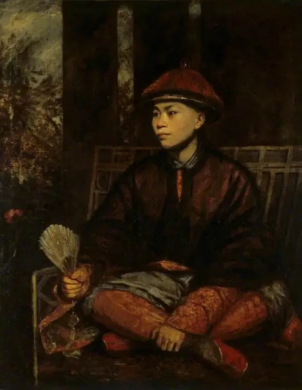 Huang Ya Dong (Wang-Y-Tong) (geboren um 1753- tätig in England 1770/76) - Joshua Reynolds