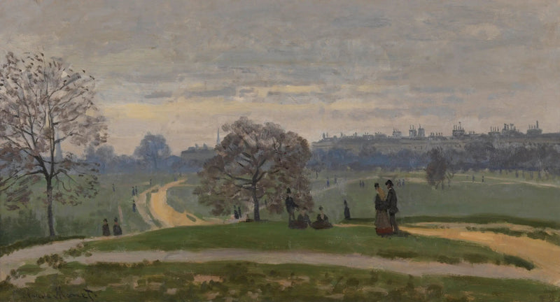 Hyde Park, London - Claude Monet