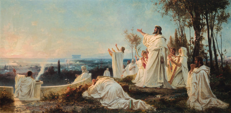 HYMNE DES PYTHAGORIENS AU SOLEIL LEVANT - Fyodor Bronnikov