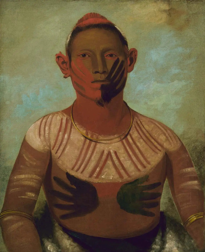I-o-wáy, einer der wichtigsten Krieger von Black Hawk - George Catlin