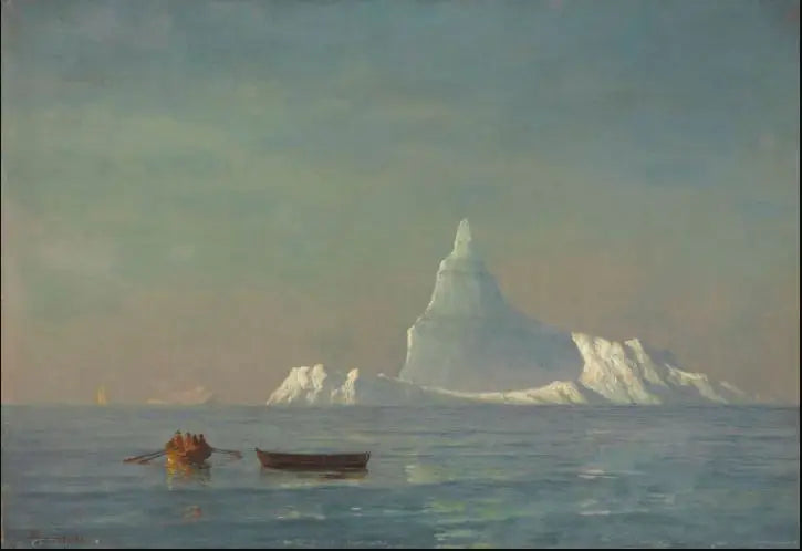Eisberge - Albert Bierstadt