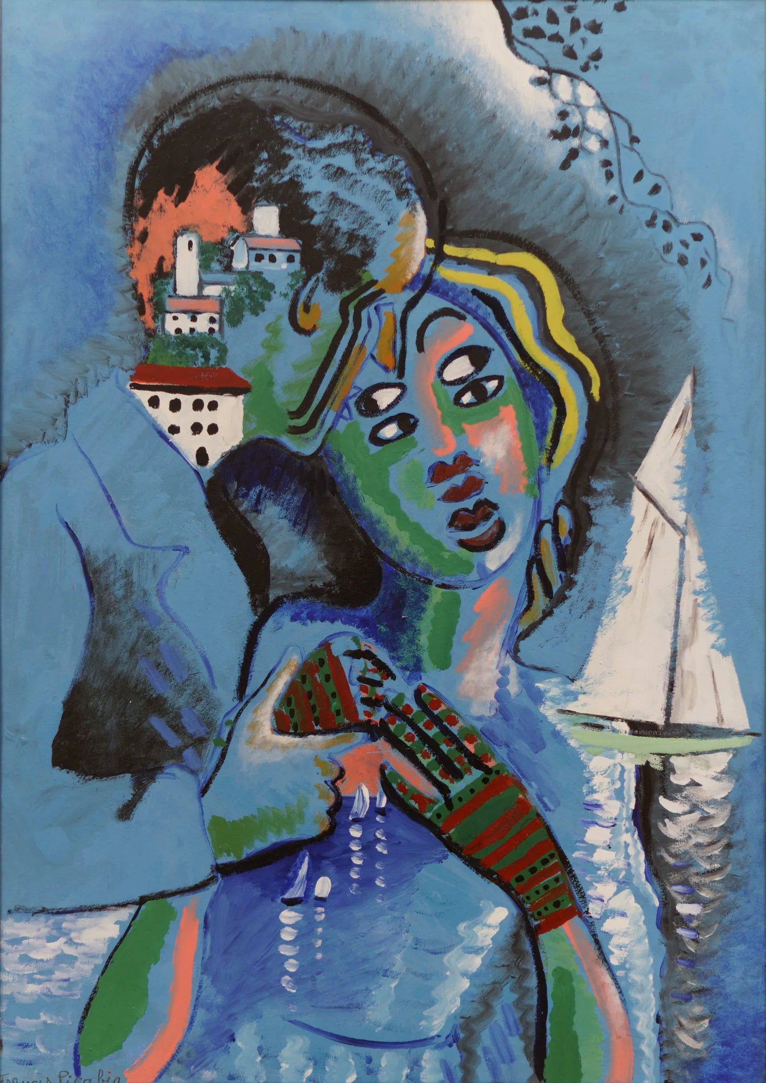 Idylle - Francis Picabia image 1 copie peinte à la main à l’huile