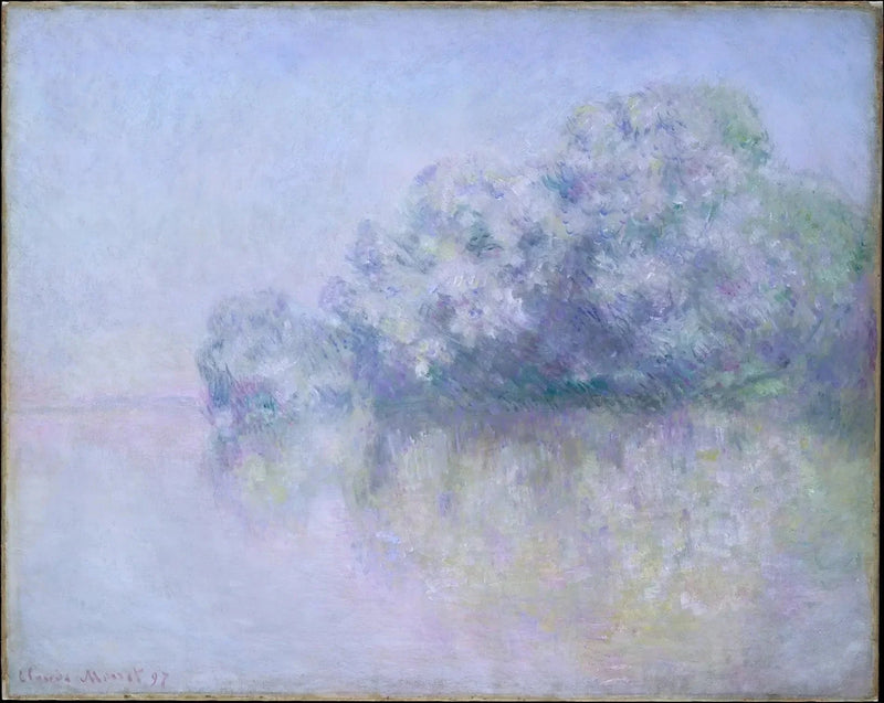 Nettle Island in der Nähe von Vernon, Met W1491 - Claude Monet