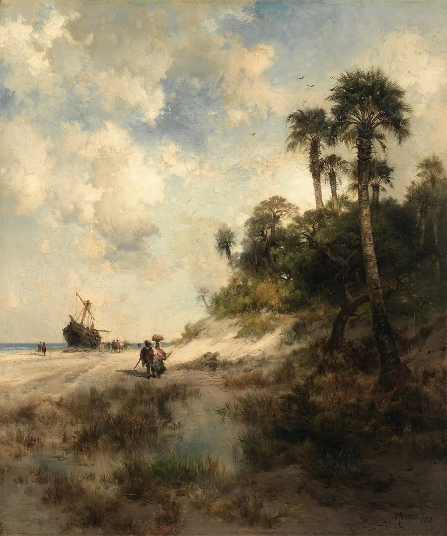 Fort George Insel, Florida - Thomas Moran