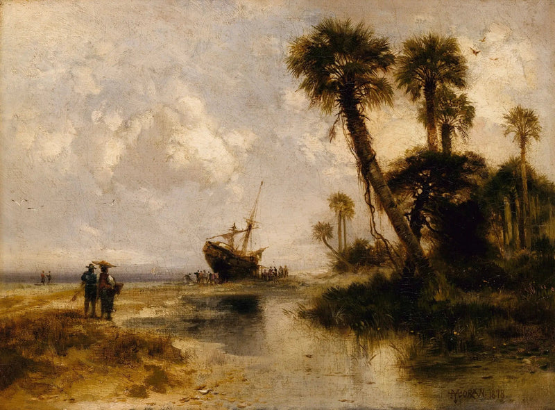 Fort George Insel, Florida - Thomas Moran