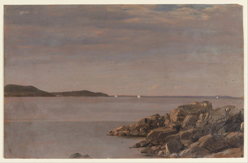 Insel der Wüsteninseln, Küste von Maine - Frederic Edwin Church