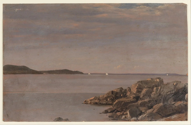 Insel der Wüsteninseln, Küste von Maine - Frederic Edwin Church