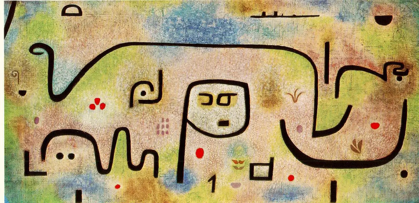 Île dulcamara - Paul Klee image 1 tableau peint à l’huile sur toile