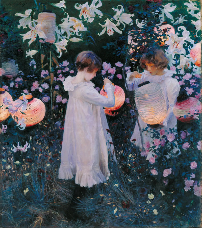 Nelke, Lilie, Lilie, Rose - John Singer Sargent