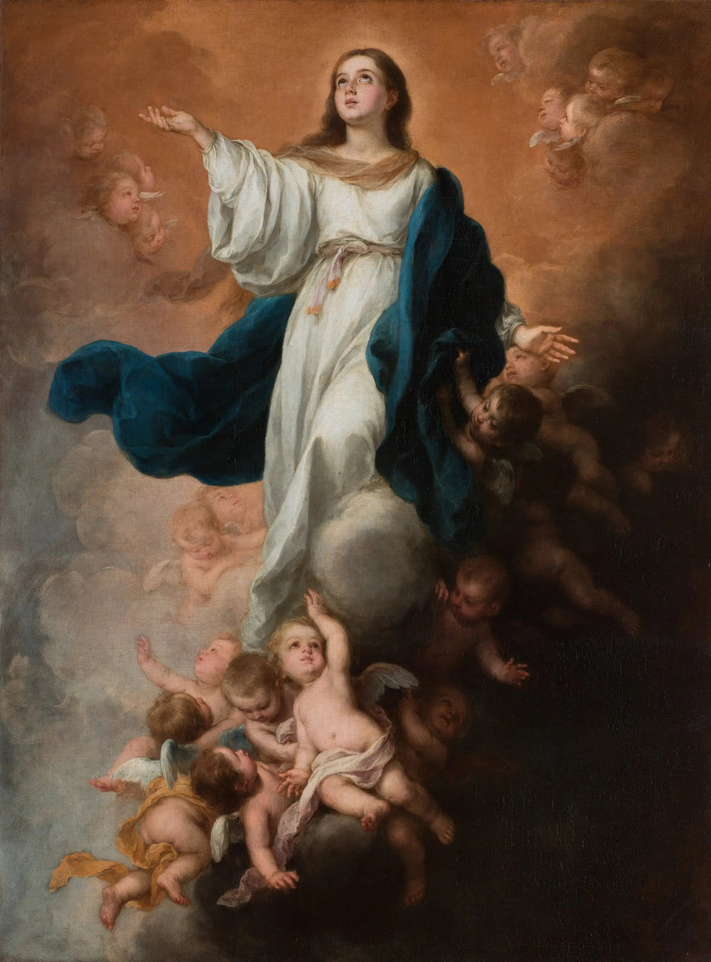 Immaculée Conception de Walpole - Bartolomé Esteban Murillo image 1 reproduction artisanale de tableau