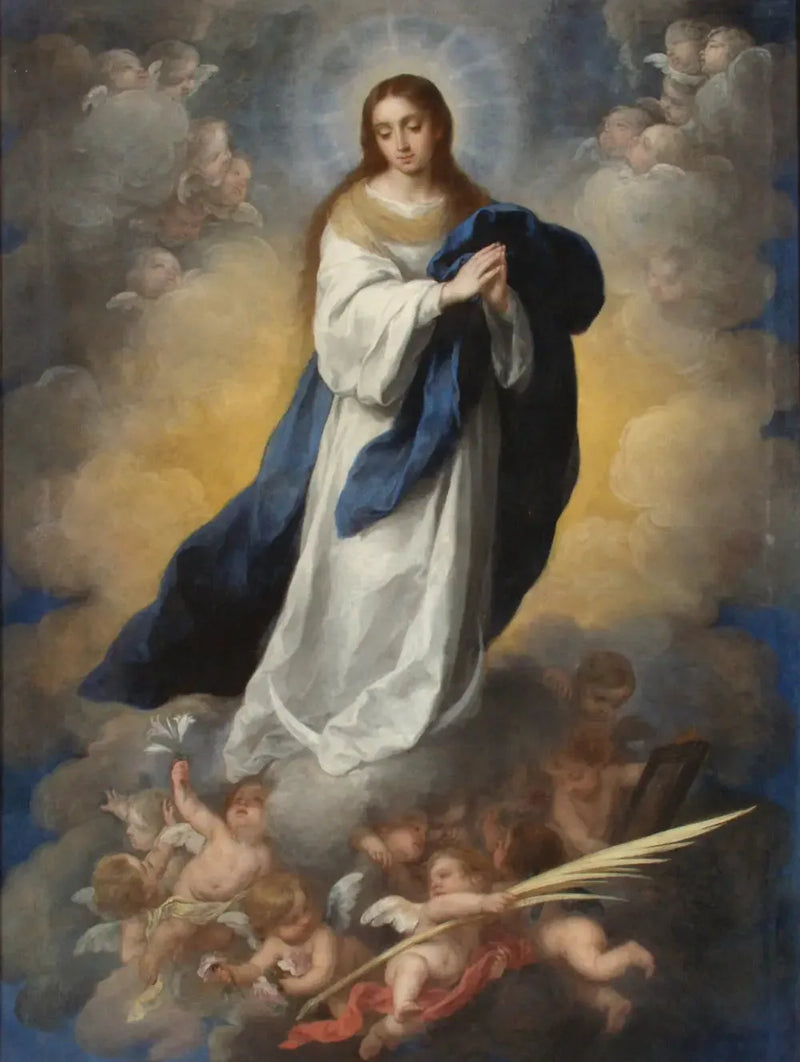 Unbefleckte Empfängnis des Spiegels - Bartolomé Esteban Murillo