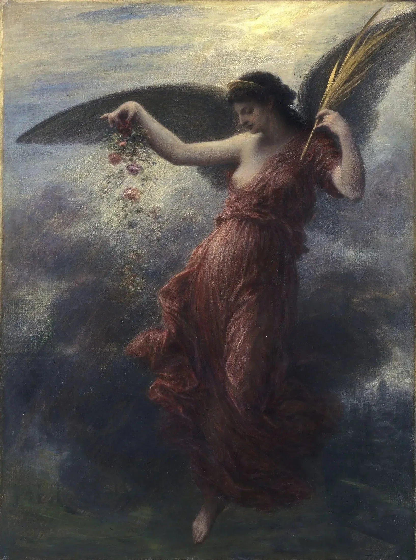 Immortalité - Henri Fantin-Latour image 1 reproduction artisanale de tableau