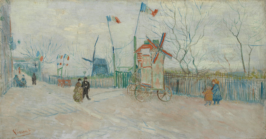 Impasse der Zwei Brüder - Vincent van Gogh
