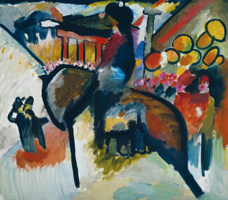 Impression IV (Gendarm) - Vassily Kandinsky