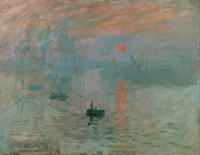 Impression, Sonnenaufgang - Claude Monet