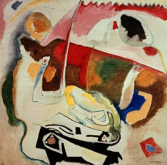 Improvisation 21 - Vassily Kandinsky image 1 reproduction réalisée par Alpha Reproduction