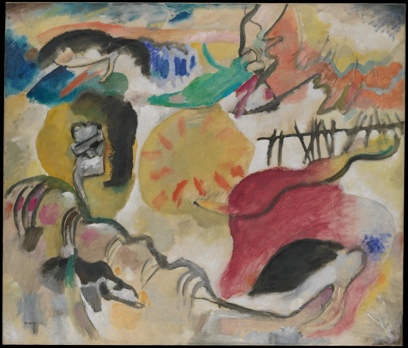 Improvisation 27 (Der Garten der Liebe II) - Vassily Kandinsky