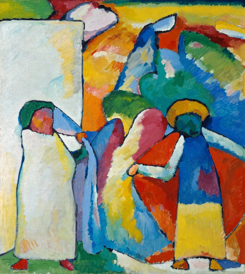 Improvisation VI (Afrikanisch) - Vassily Kandinsky