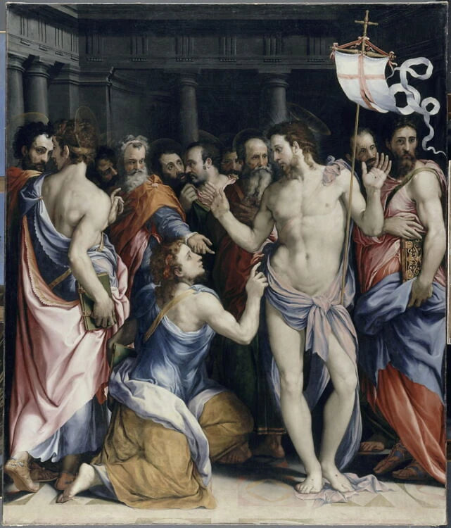 L'Incrédulité de saint Thomas - Francesco Salviati