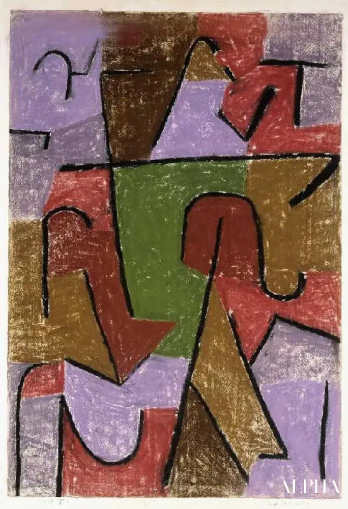 Indien - Paul Klee - Reproductions de tableaux et peintures haut de gamme