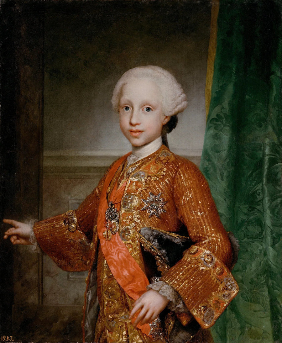 Säugling Francisco Javier d'Espagne (1757-1771) - Anton Raphael Mengs
