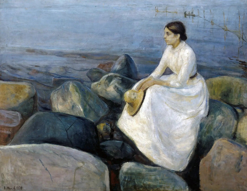Inger am Strand - Edvard Munch