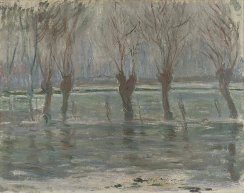 Die Flut, Nationalgalerie NG6278 W1439 - Claude Monet