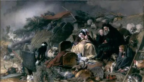 Überschwemmungen im Hochland - Edwin Henry Landseer