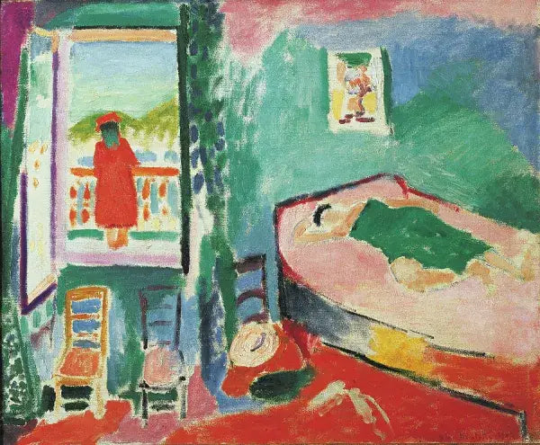 Innenansicht von Collioure (Die Siesta) - Henri Matisse