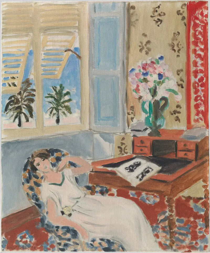 Innenansicht in Nizza, das Nickerchen - Henri Matisse