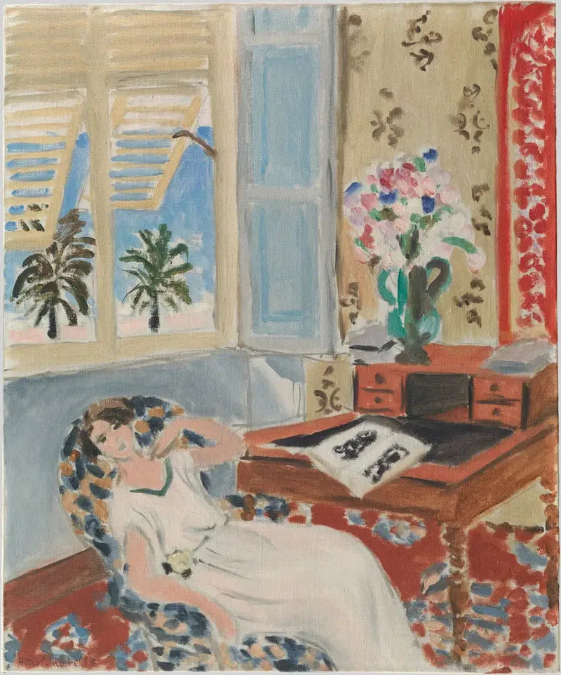 Innenansicht in Nizza, das Nickerchen - Henri Matisse