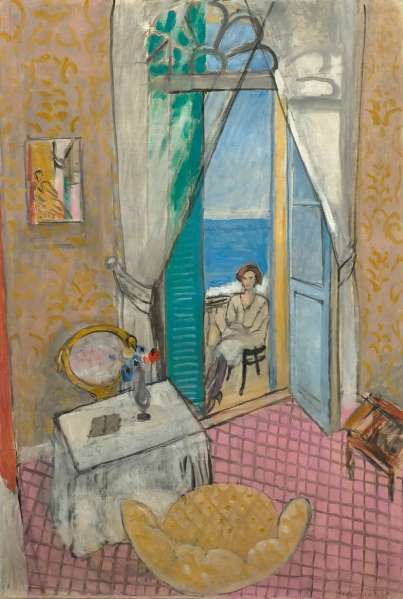 Innenansicht von Nizza (Matisse, Chicago) - Henri Matisse